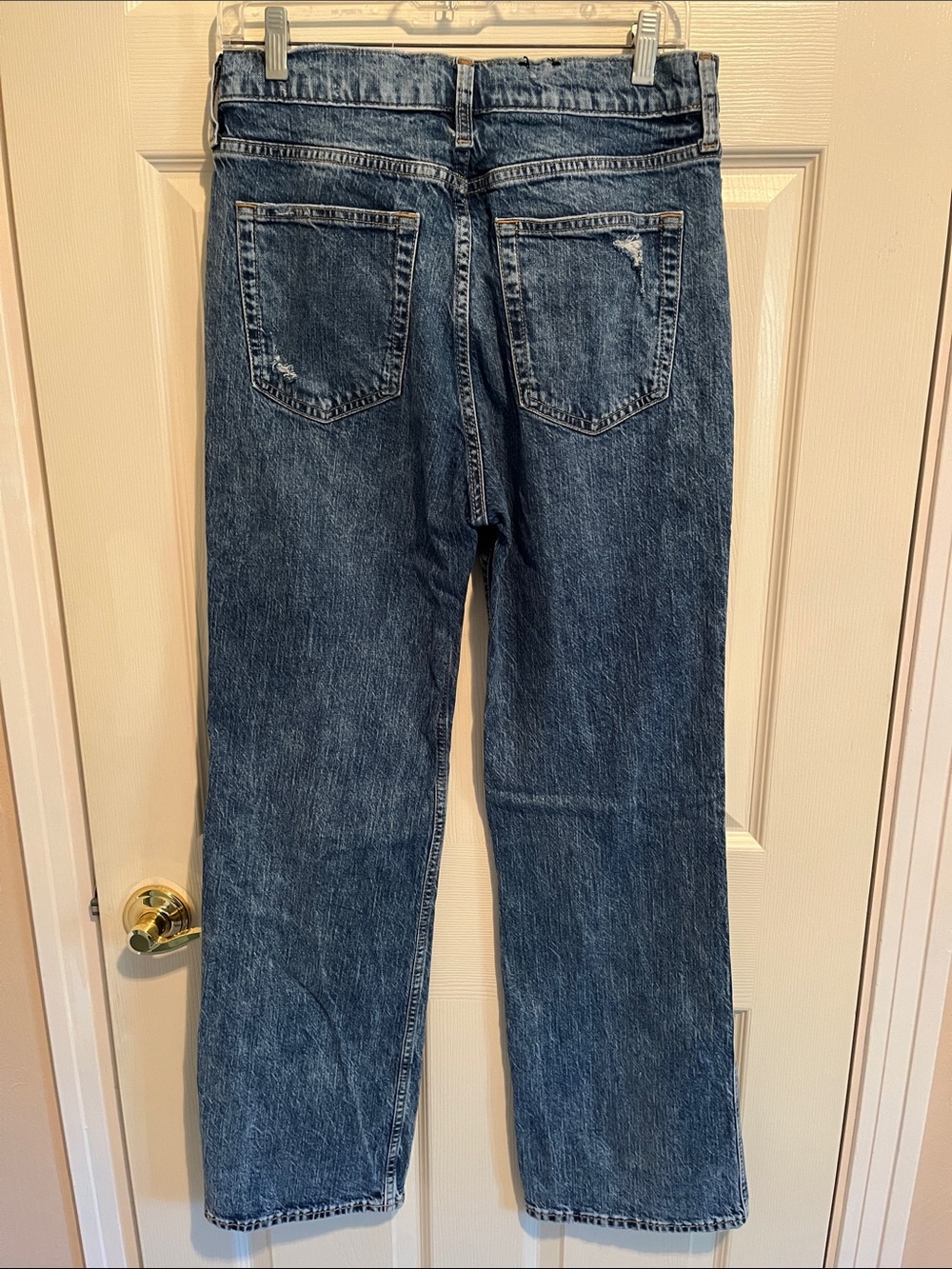 Gap Classic Blue Distressed Women’s Jeans - Picture 4 of 4